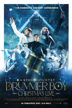 Poster for A Drummer Boy Christmas Live: The Cinematic Concert Experience